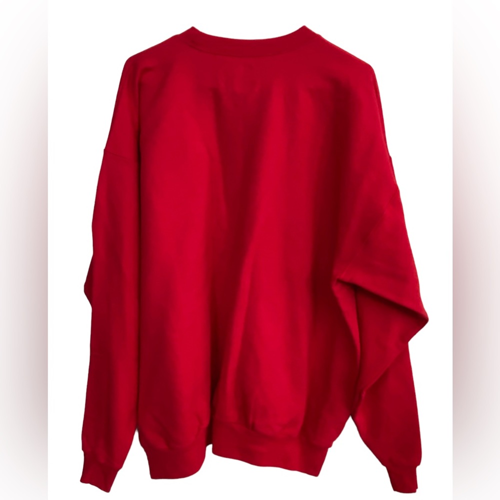 Vintage Sutter Club Folsom California Bar Red Men’s XL Sweatshirt MINTY RARE - Picture 4 of 4